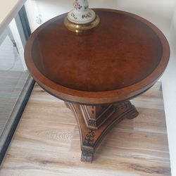 Antique end table