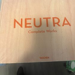 Neutra: Complete Works — TASCHEN Hardcover (Architecture / MCM Design)