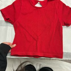 Red shirt