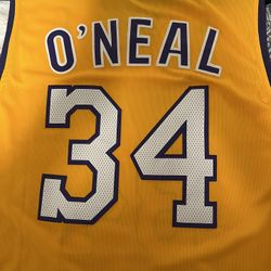 Shaq Lakers Jersey L #34