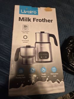 Livatro electric Milk Frother 14 in new