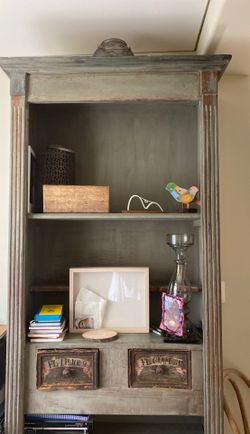 Vintage bookcase furniture