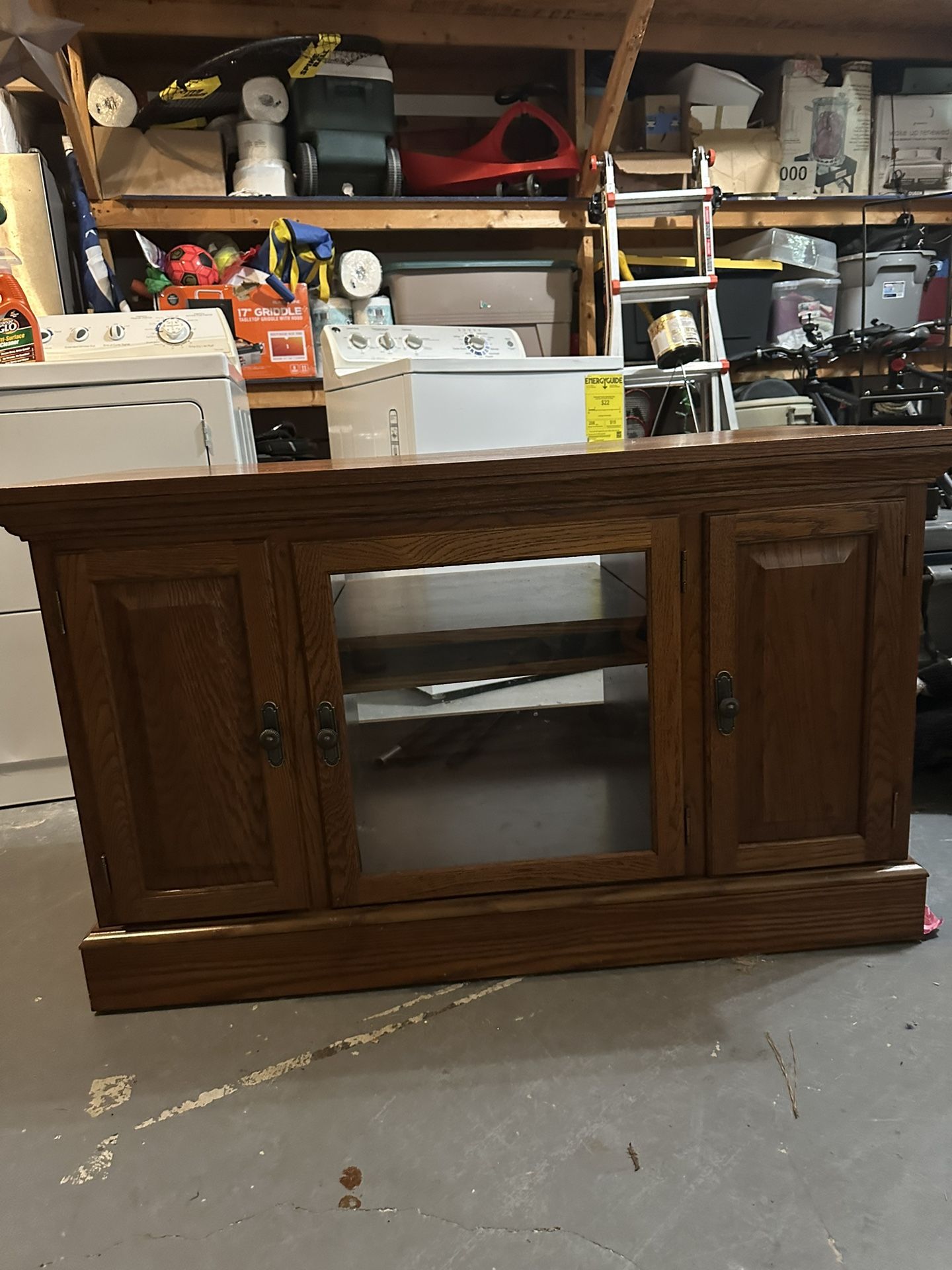 Wood Entertainment Center