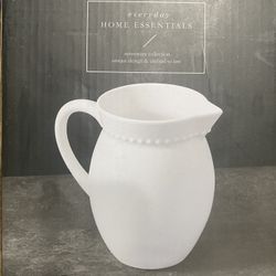 Pitcher (stoneware Beaded Pitcher)