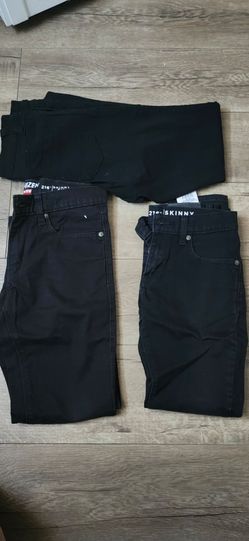 Jeans size 10 and 12 kids