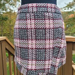 Forever21 Plaid Skirt NO Stretch 