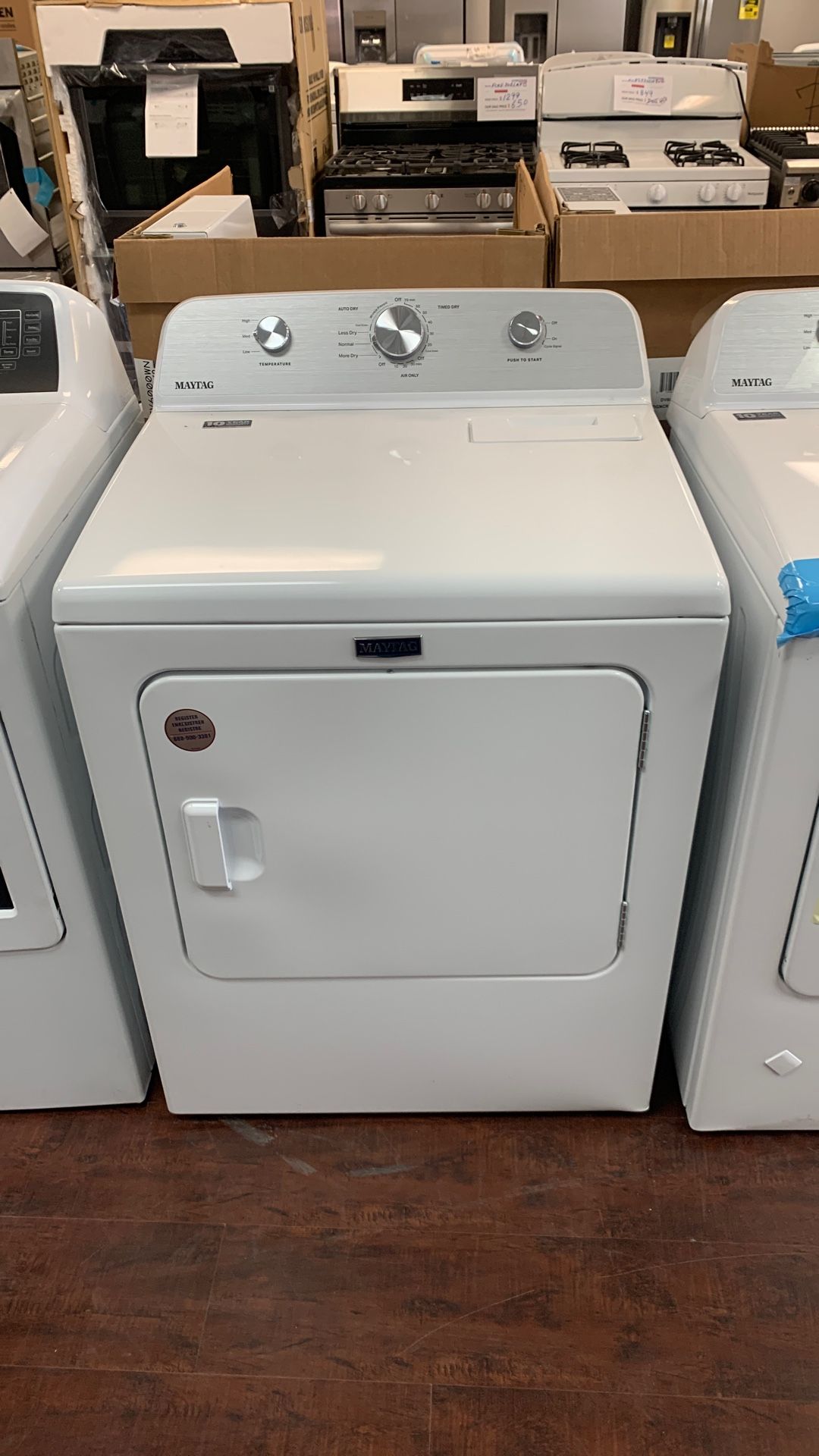 Maytag Dryer Open Box MED4500MW0