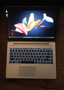TouchScreen HP EliteBook Laptop AMD Ryzen 5 Pro CPU 16GB RAM 512GB SSD ATI Radeon Vega 8 Graphics Windows 11 Professional Professional