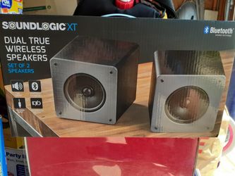 Soundlogic Xt Dual True Wireless Speakers Set Of 2