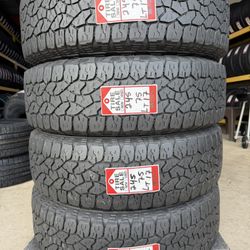 Set 275/45/17 LT Goodyear TrailRunner A/T. 