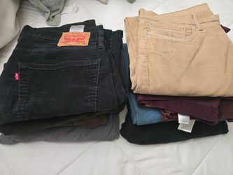 Corduroy Levi mens pants