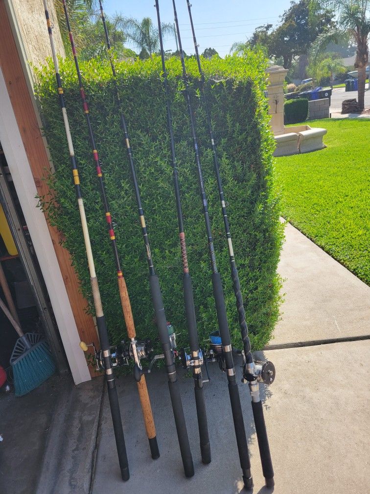 Deep Sea Fishing Rod And Reel