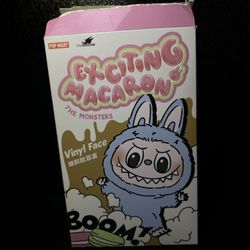 Labubu Exciting Macaron (Gray) | Open Box, Brand New | Pickup Only