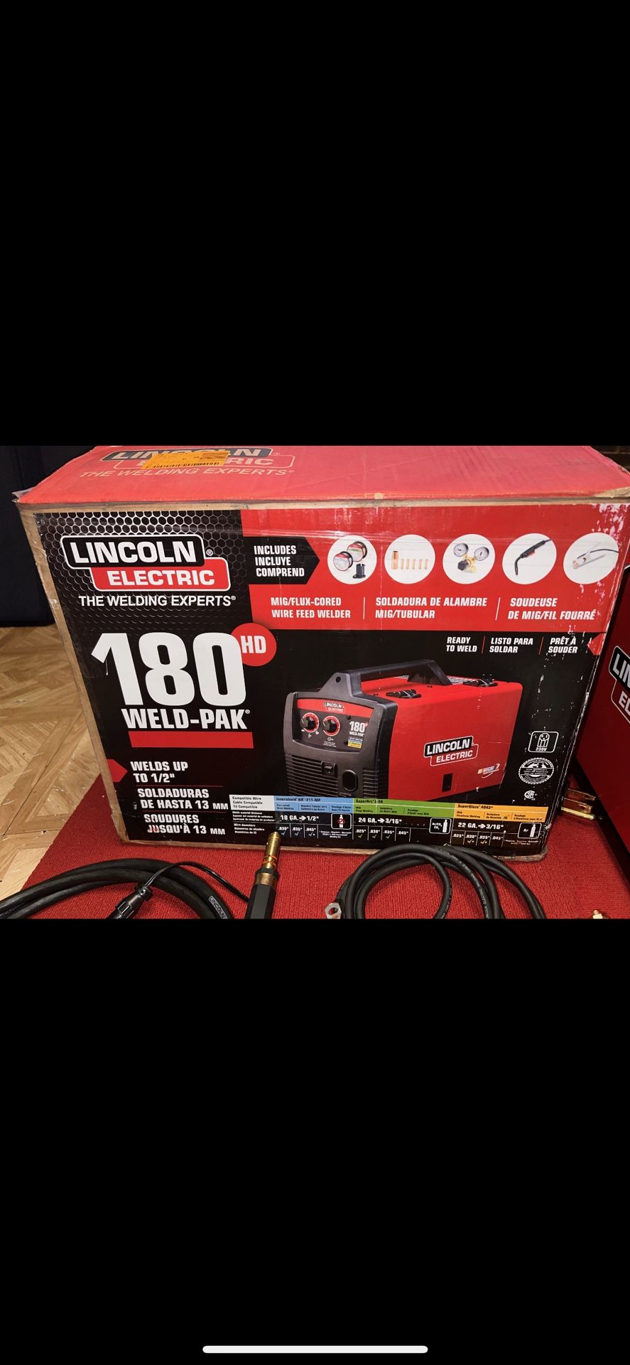 Lincoln Electric WeldPak 180 Amp MIG FLUX CORe for Sale in Bell