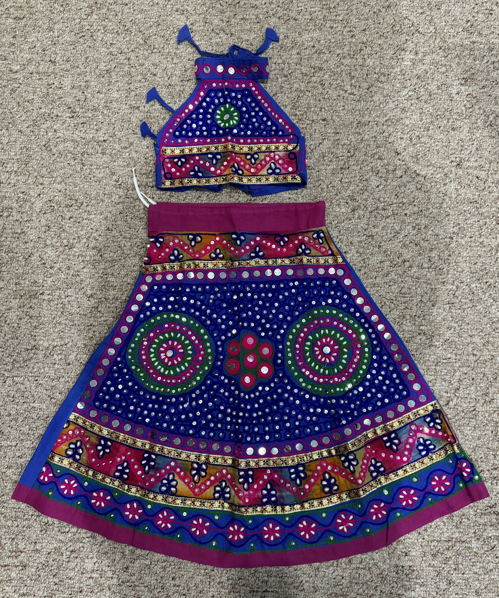 Traditional Girls Garba Outfit Approx Size 5