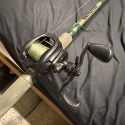 Penn Squall On Battletek Fishing rod  Awesome Combo