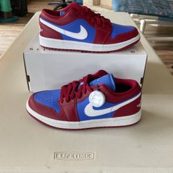 Size 8.5W/7M - Air Jordan 1 Low - Pomegranate 