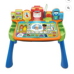 VTech Get Ready for School Learning Desk, Multicolor, 22" Tall, Walmart Exclusive