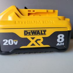 DeWalt 20v 8.0ah Batteries 