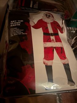 Art the clown. XMas costume