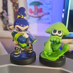 Set Of 2  SPLATOON AMIIBOS