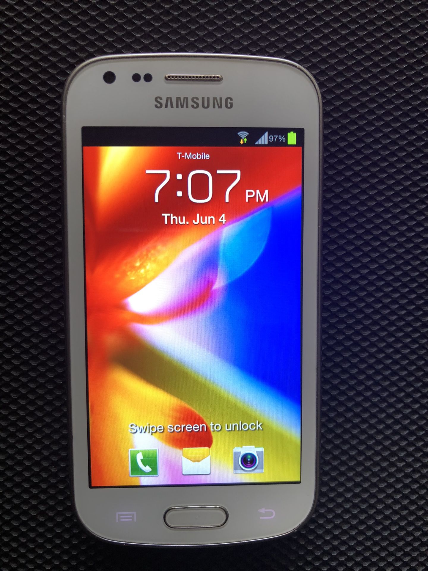 Unlocked 3G Phone Samsung Galaxy Ace II 2 GB White