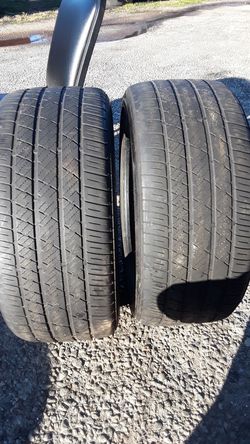 2 BRIGESTONE 235 40 R18 ONLY TWO FOR 28.00
