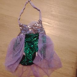 Girls Mermaid Costume Dress