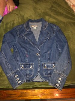 Women’s jean blazer