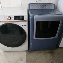 Samsung Washing Machine & Kenmore Dryer.