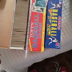 Entire Set Of Topps 87-88 & Fleer 91  With Ken Griffey Jr Frank Thomas Jose Cansaco And More Rookies