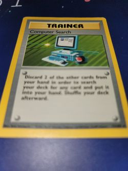 Rare Vintage Trainer Computer Search (71/102) Base Set