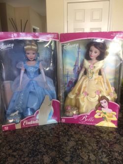 Disney porcelain dolls