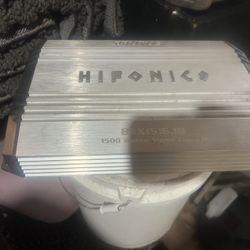 Brutus Hifonics 1500 Watt Amp