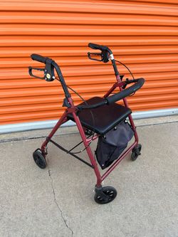 McKesson Rollator Adult Walker