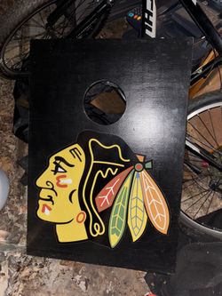 Chicago Blackhawks Cornhole/BeanBag Boards