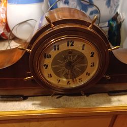 1940's General Electric Nautical Mantle Clock