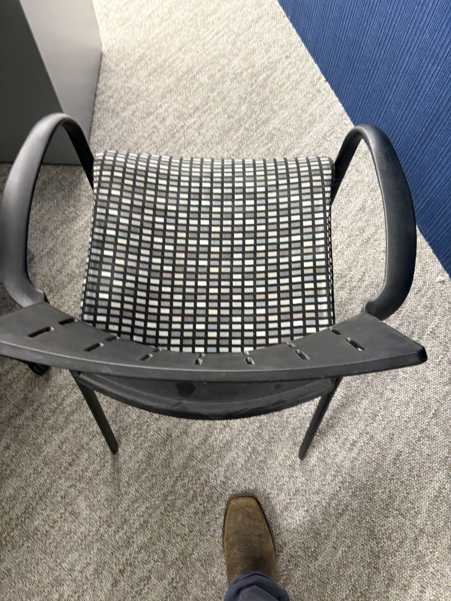 Cushioned Office Chairs x5