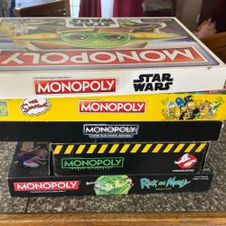 Monopoly Board games