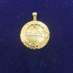 10 K Solid Gold Buffet Charm