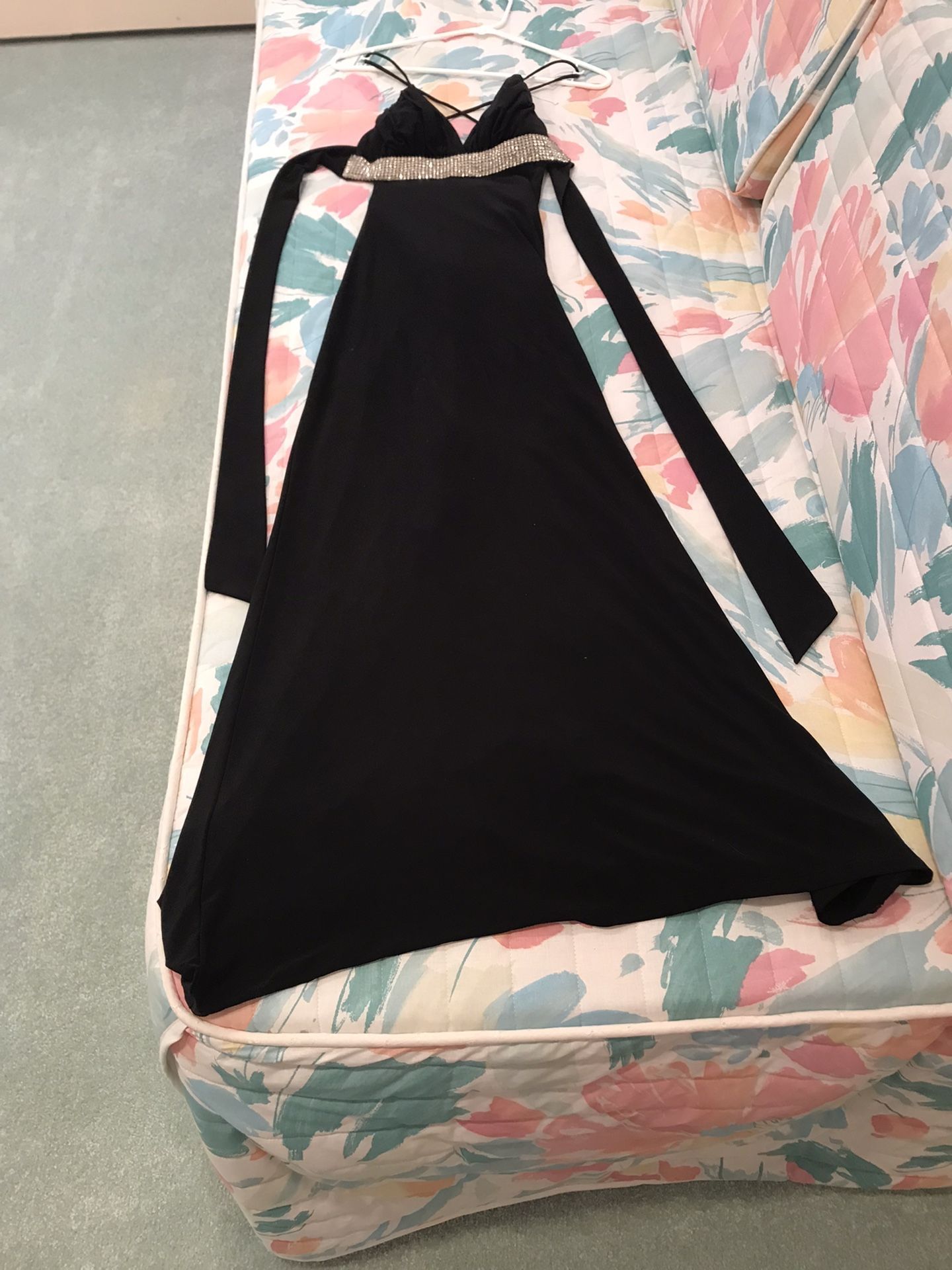 B Darlin Black Prom Dress/Gown Size 1/2