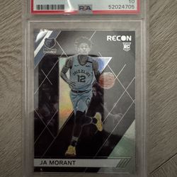 Ja Morant rookie card psa 10
