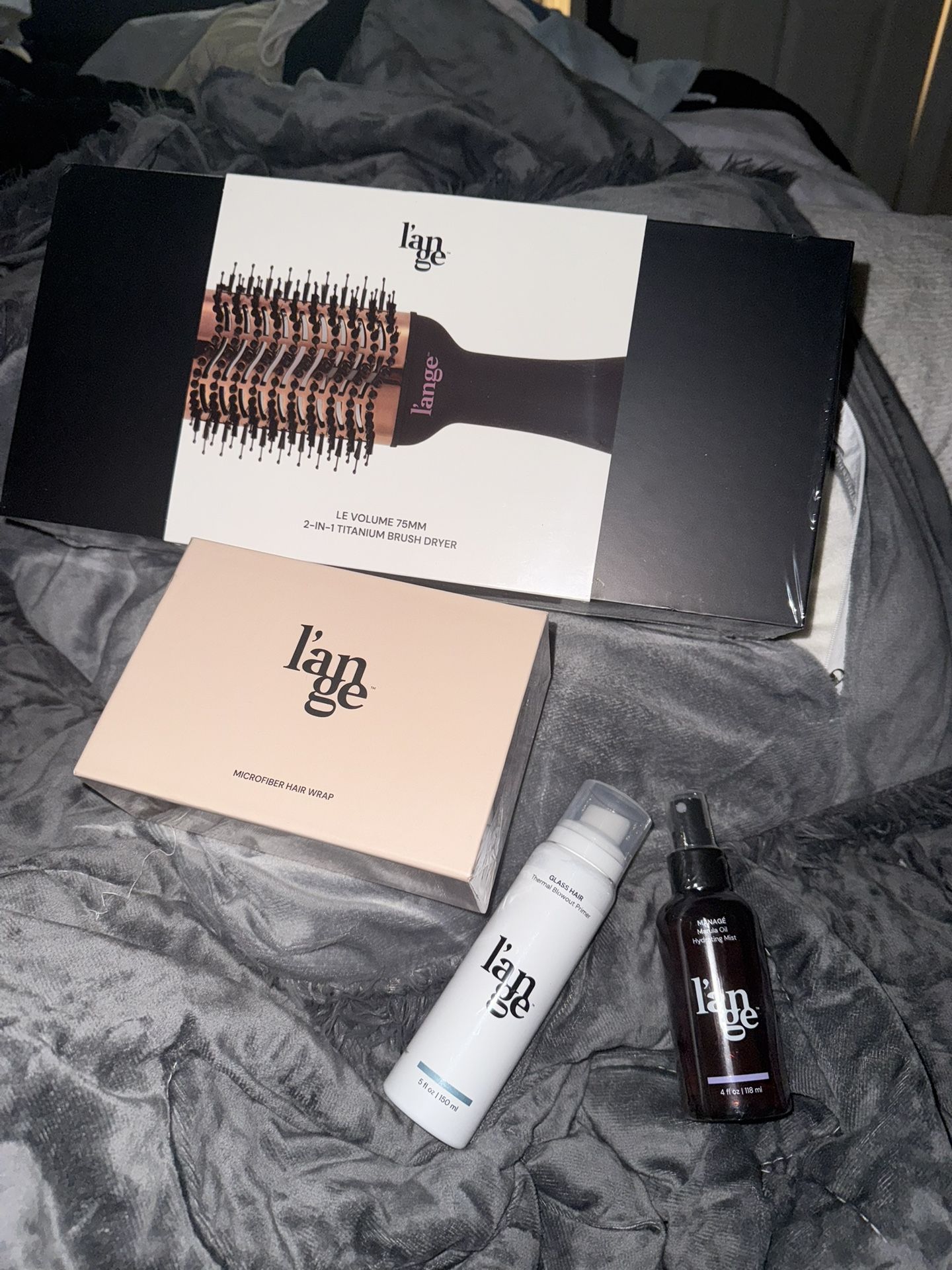 L’ange LE VOLUME 75MM 2-IN-1 TITANIUM BRUSH DRYER 