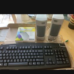 Computer Keyboard/Mouse/Speakers