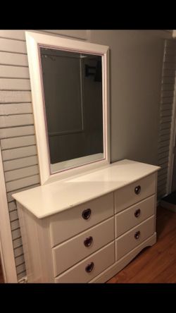 White dresser