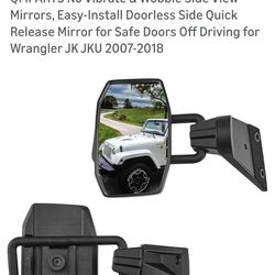 Jeep Wrangler JK JKU Side Mirrors