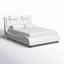 Queen Bed Frame With LED lights 