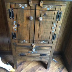 Country style cabinet.
