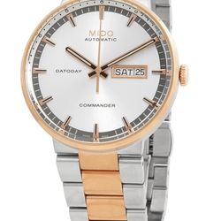 MIDO Commander II Automatic Silver Dial Men's Watch  Swiss Made
