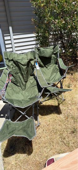 Camping Chairs with Footrest